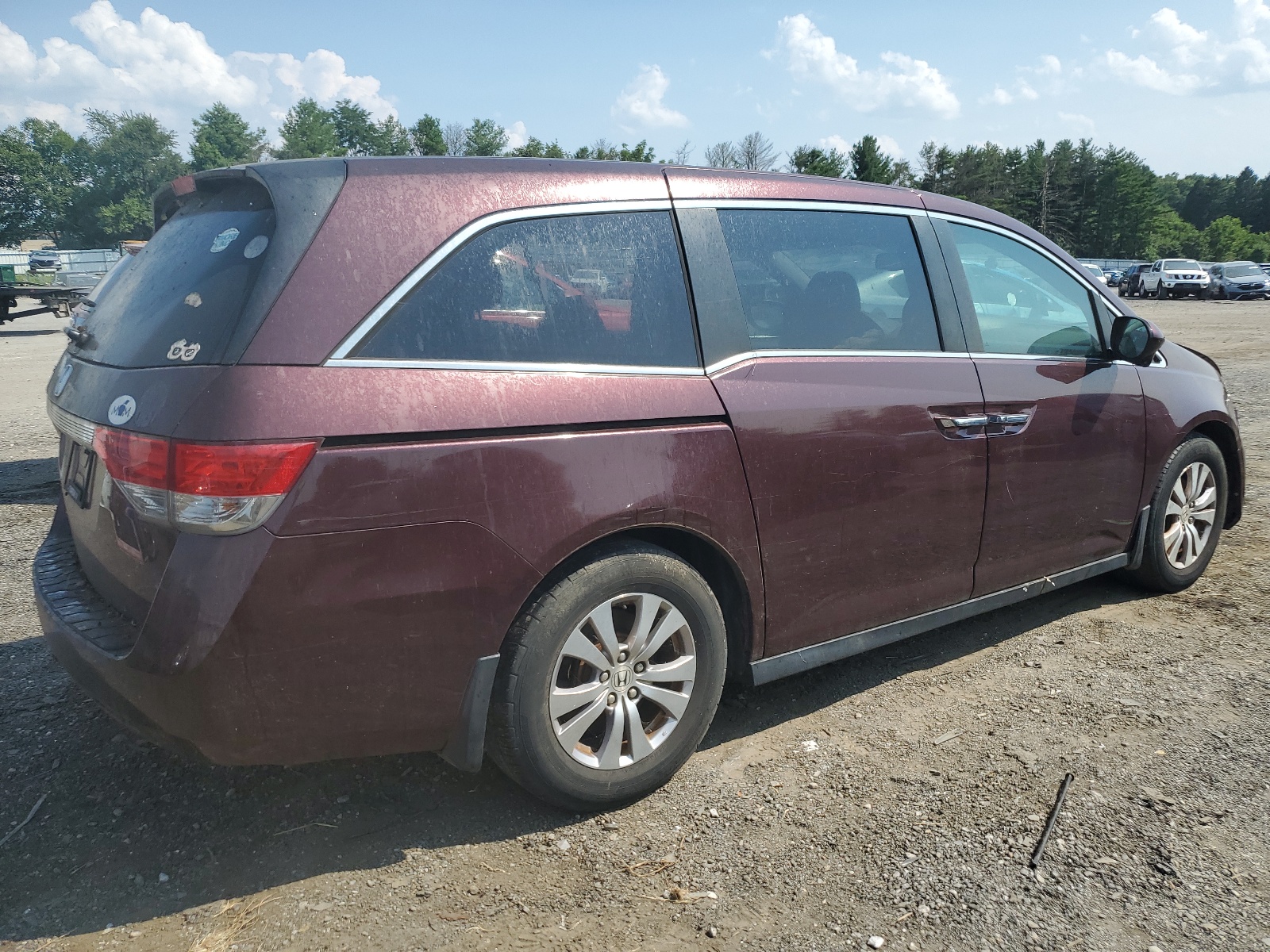 2014 Honda Odyssey Exl vin: 5FNRL5H68EB125857