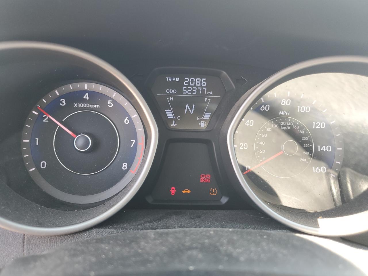 2013 Hyundai Elantra Gls VIN: KMHDH4AEXDU707855 Lot: 65603914