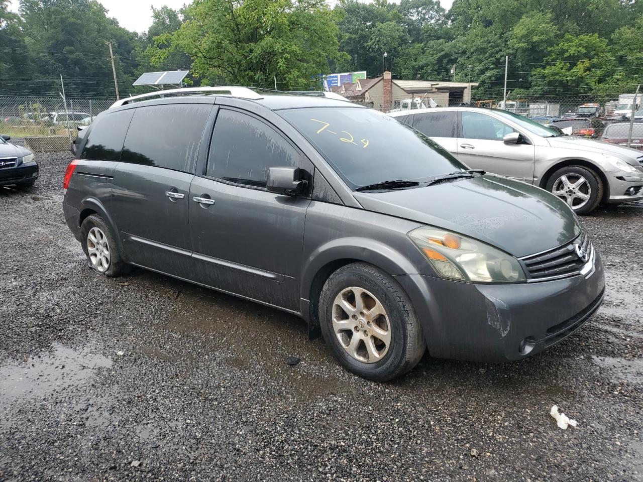 2008 Nissan Quest S VIN: 5N1BV28UX8N114417 Lot: 64786714