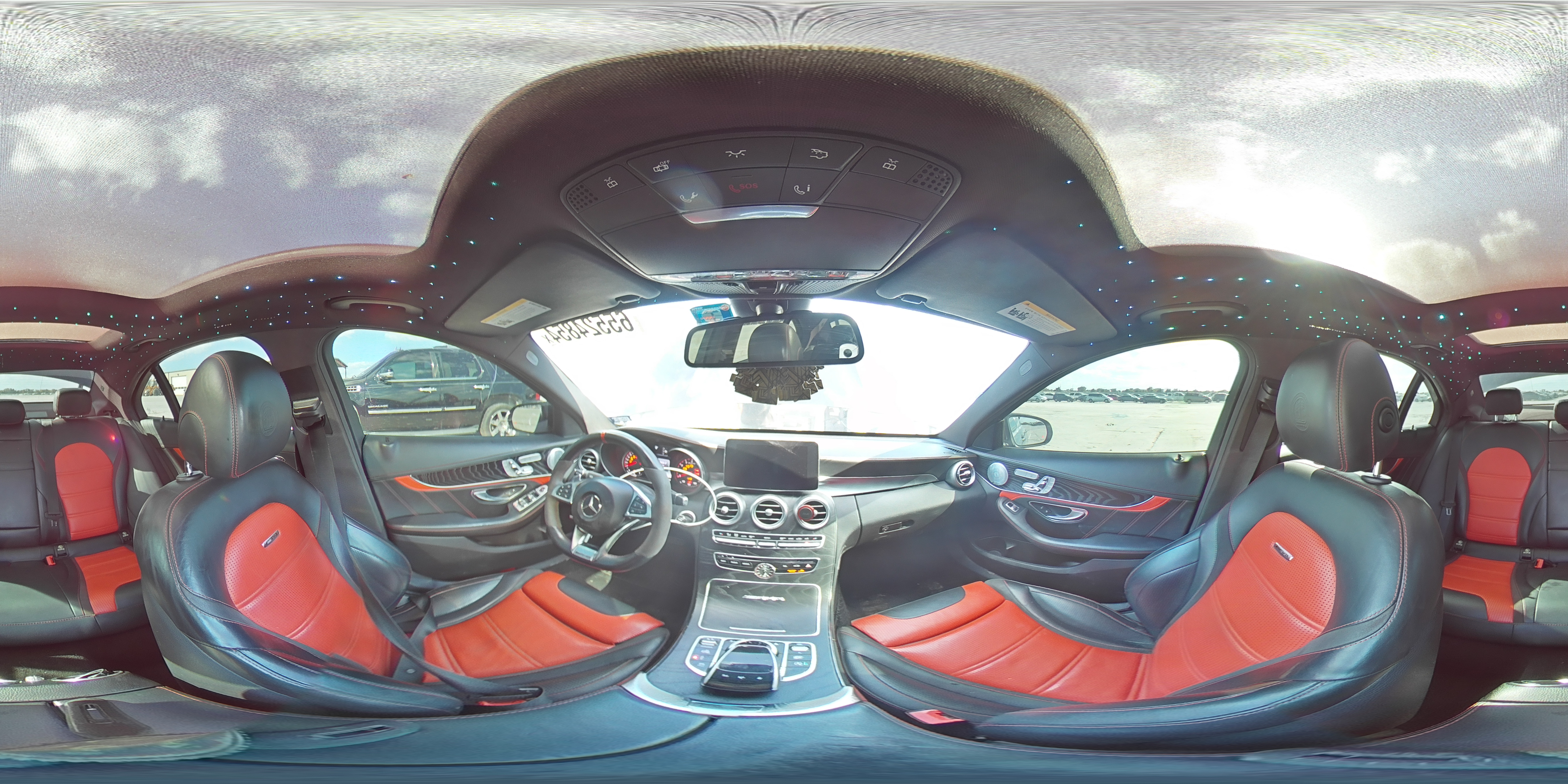 2017 Mercedes-Benz C 63 Amg-S VIN: 55SWF8HB1HU183241 Lot: 65524854