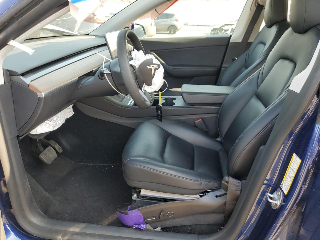 2021 Tesla Model Y VIN: 5YJYGDEE9MF222831 Lot: 61838734