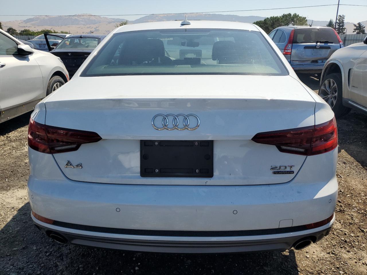 2018 Audi A4 Premium Plus VIN: WAUENAF4XJA190728 Lot: 62666224