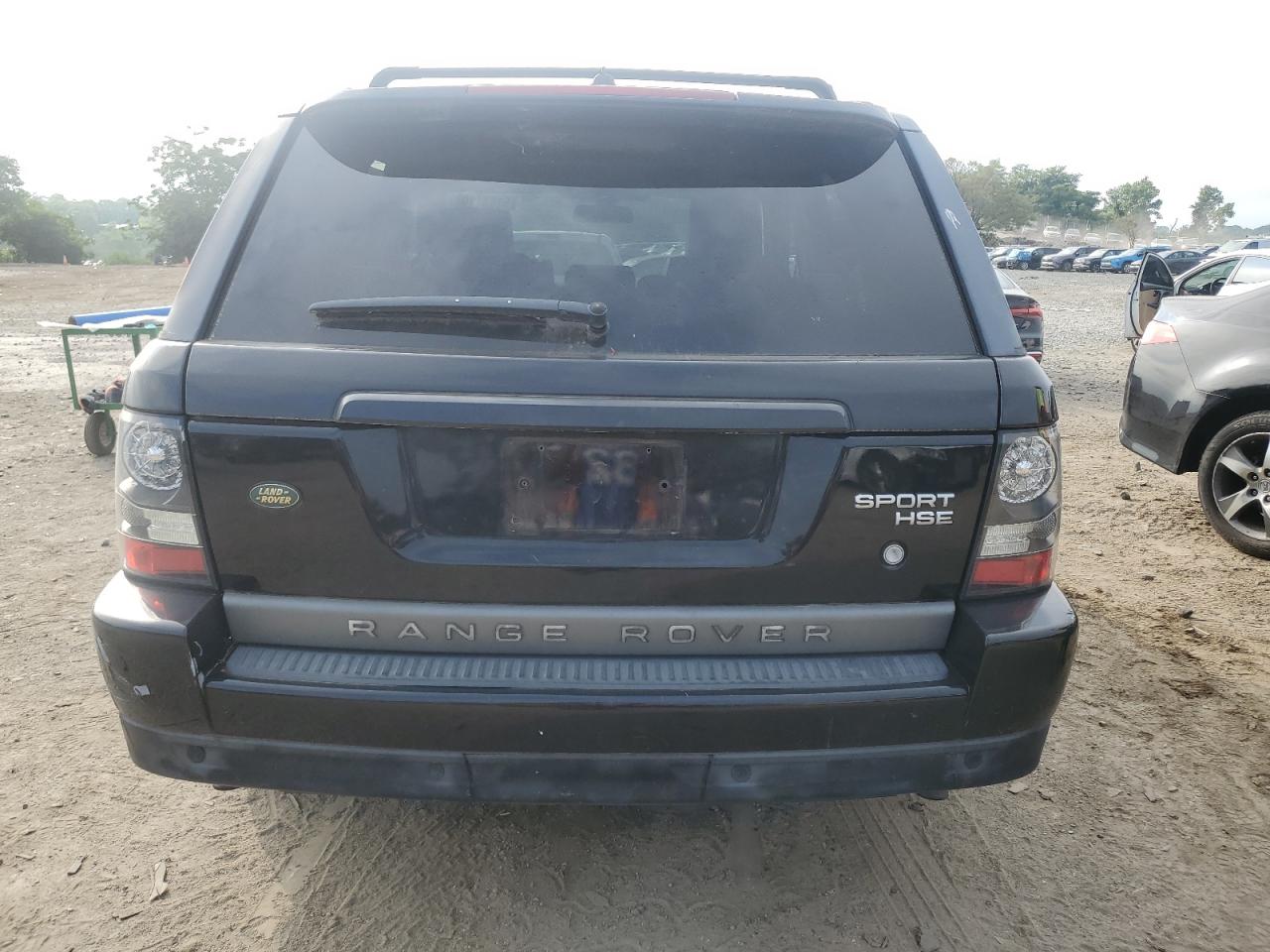 2008 Land Rover Range Rover Sport Hse VIN: SALSK25448A171293 Lot: 61831194