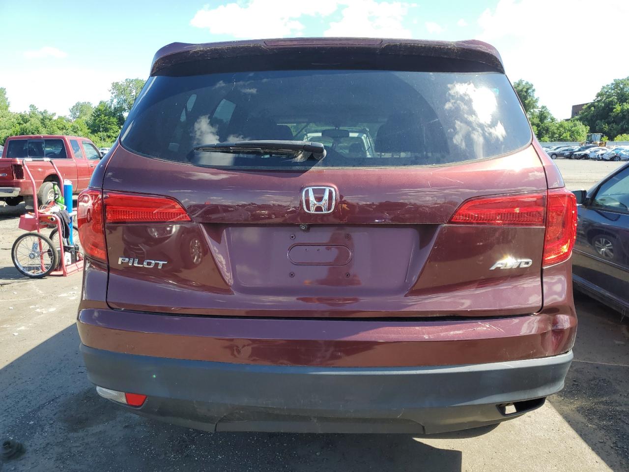 2018 Honda Pilot Exl VIN: 5FNYF6H58JB012355 Lot: 60894674