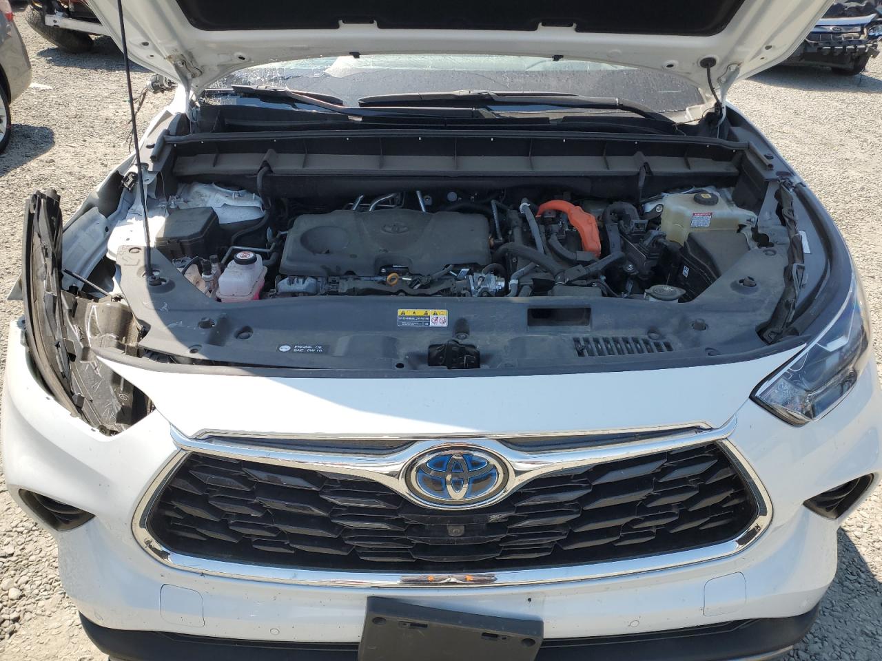 2022 Toyota Highlander Hybrid Platinum VIN: 5TDEBRCH3NS074295 Lot: 64634114