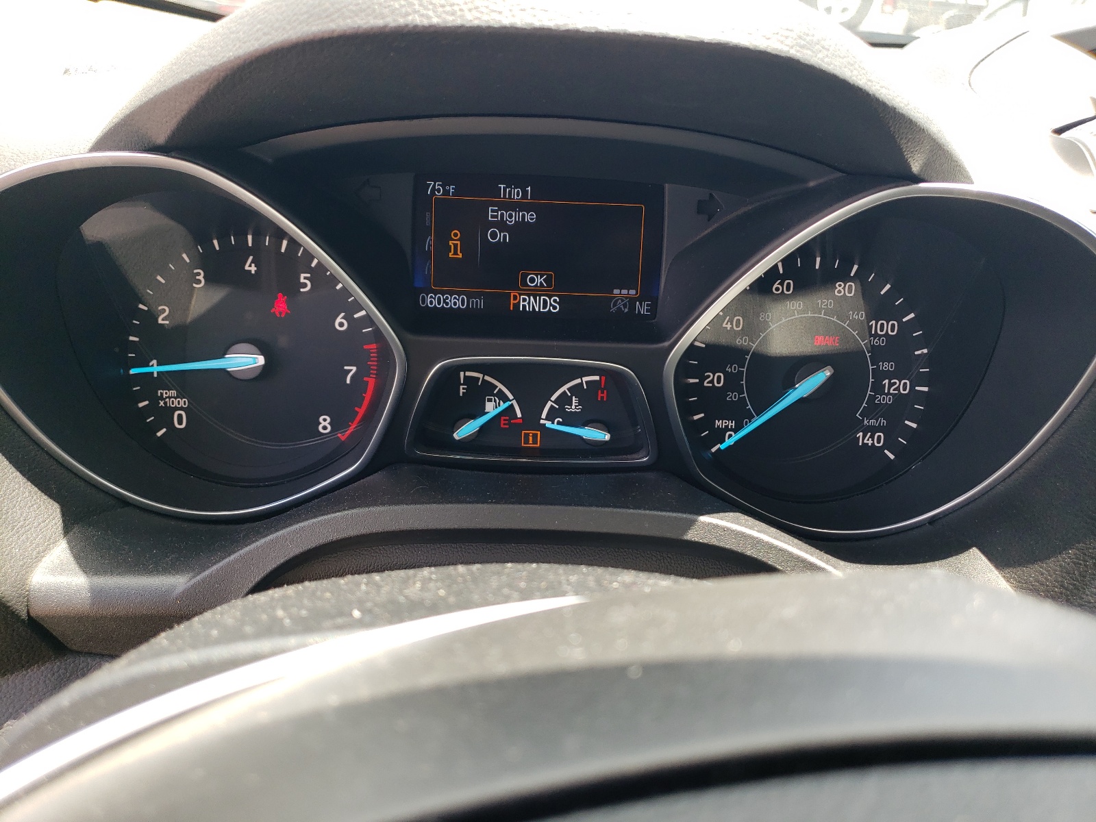 1FMCU9G91HUF10416 2017 Ford Escape Se