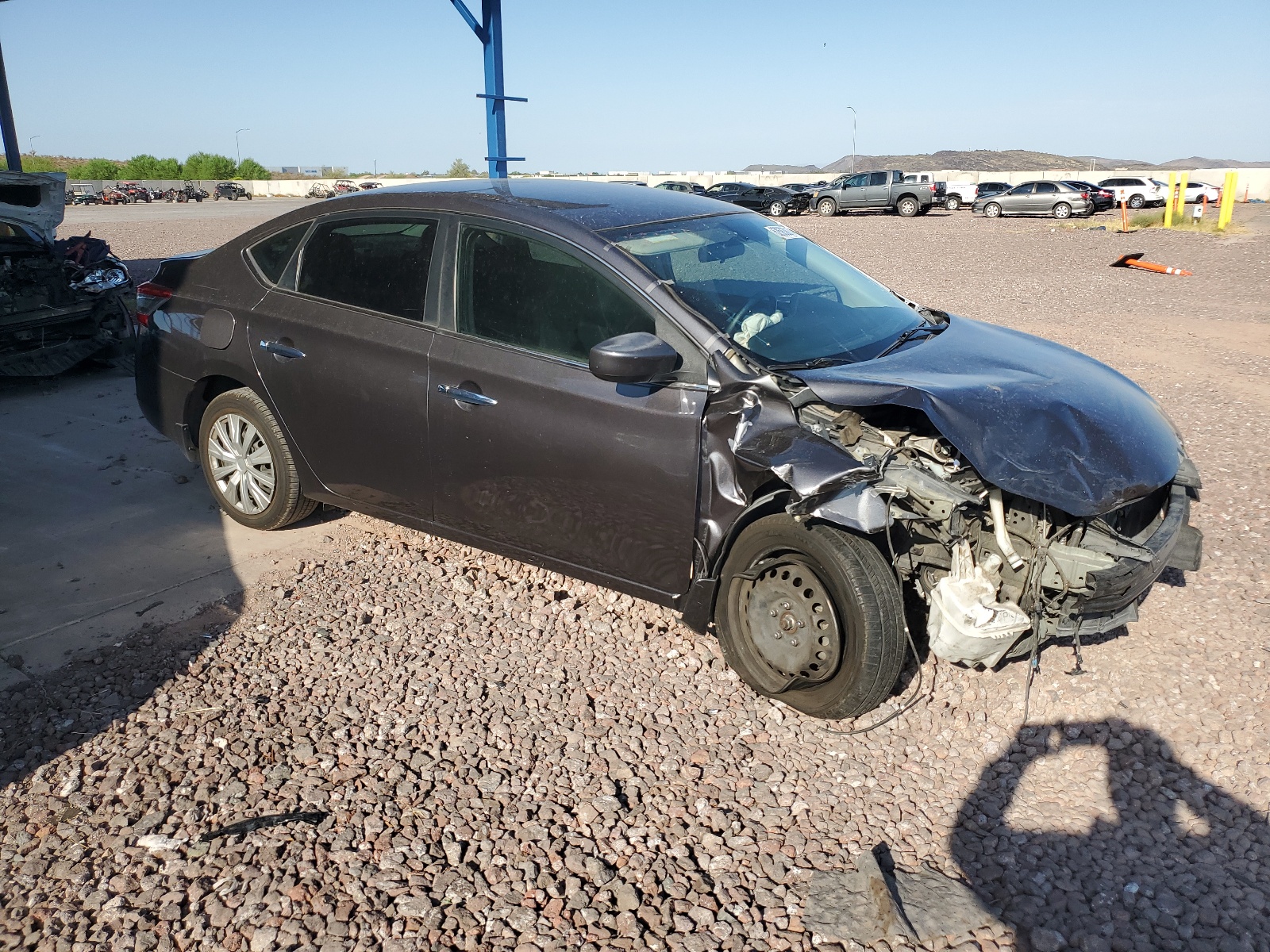 2014 Nissan Sentra S vin: 3N1AB7AP1EL680541