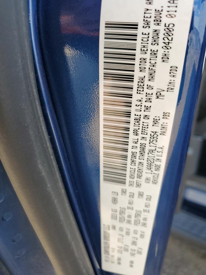 2010 Jeep Wrangler Sport VIN: 1J4AA2D17AL175954 Lot: 64810394