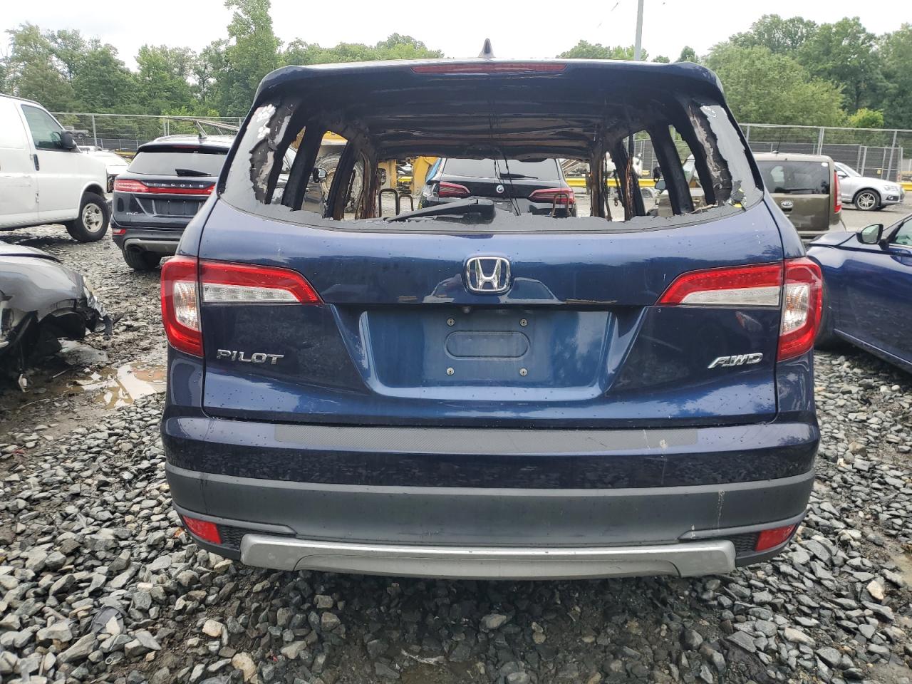 2020 Honda Pilot Ex VIN: 5FNYF6H31LB041438 Lot: 64594424