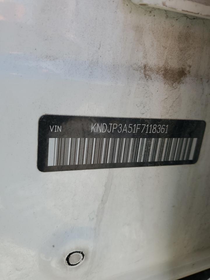 2015 Kia Soul + VIN: KNDJP3A51F7118361 Lot: 62604764