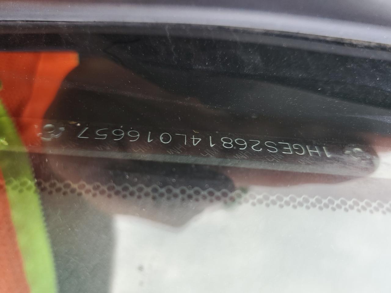 2004 Honda Civic Ex VIN: 1HGES26814L016657 Lot: 60134614