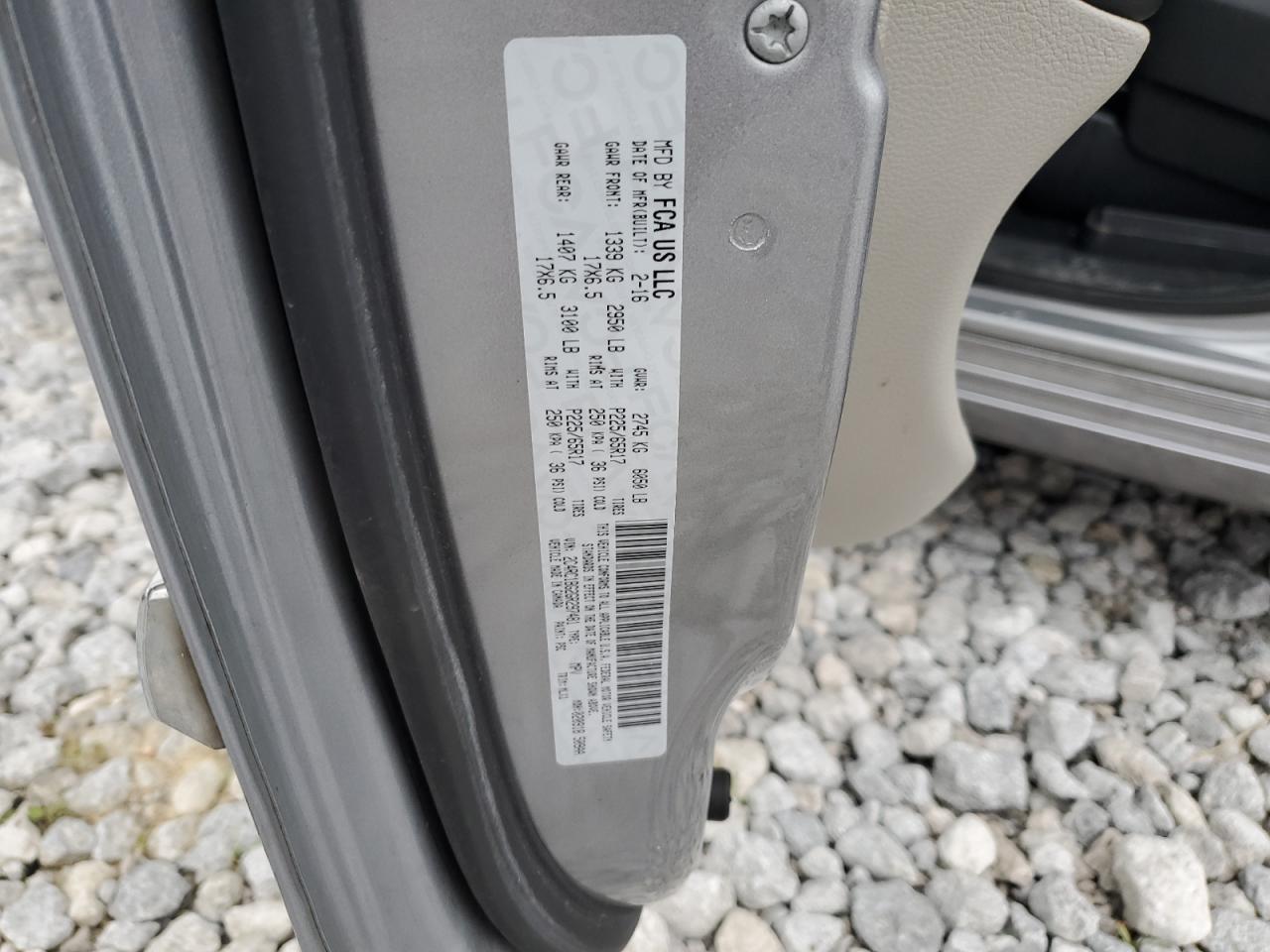 2016 Chrysler Town & Country Touring VIN: 2C4RC1BG2GR297481 Lot: 63585964