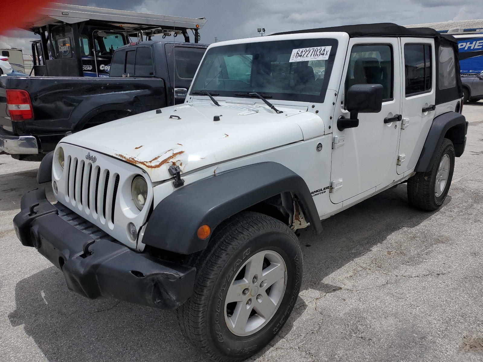 2015 Jeep Wrangler Unlimited Sport vin: 1C4HJWDG0FL701218