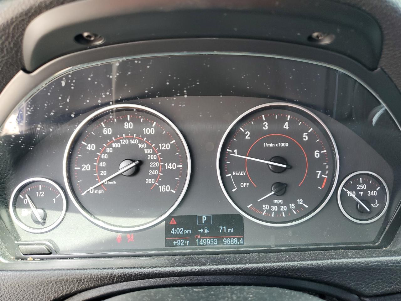 2016 BMW 328 I Sulev VIN: WBA8E9C56GK646221 Lot: 64032204