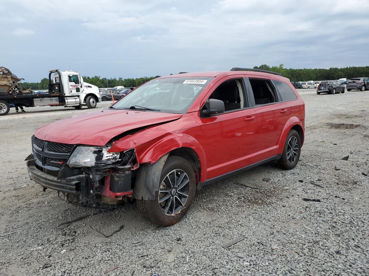 2018 Dodge Journey Se VIN: 3C4PDCABXJT309743 Lot: 61843854