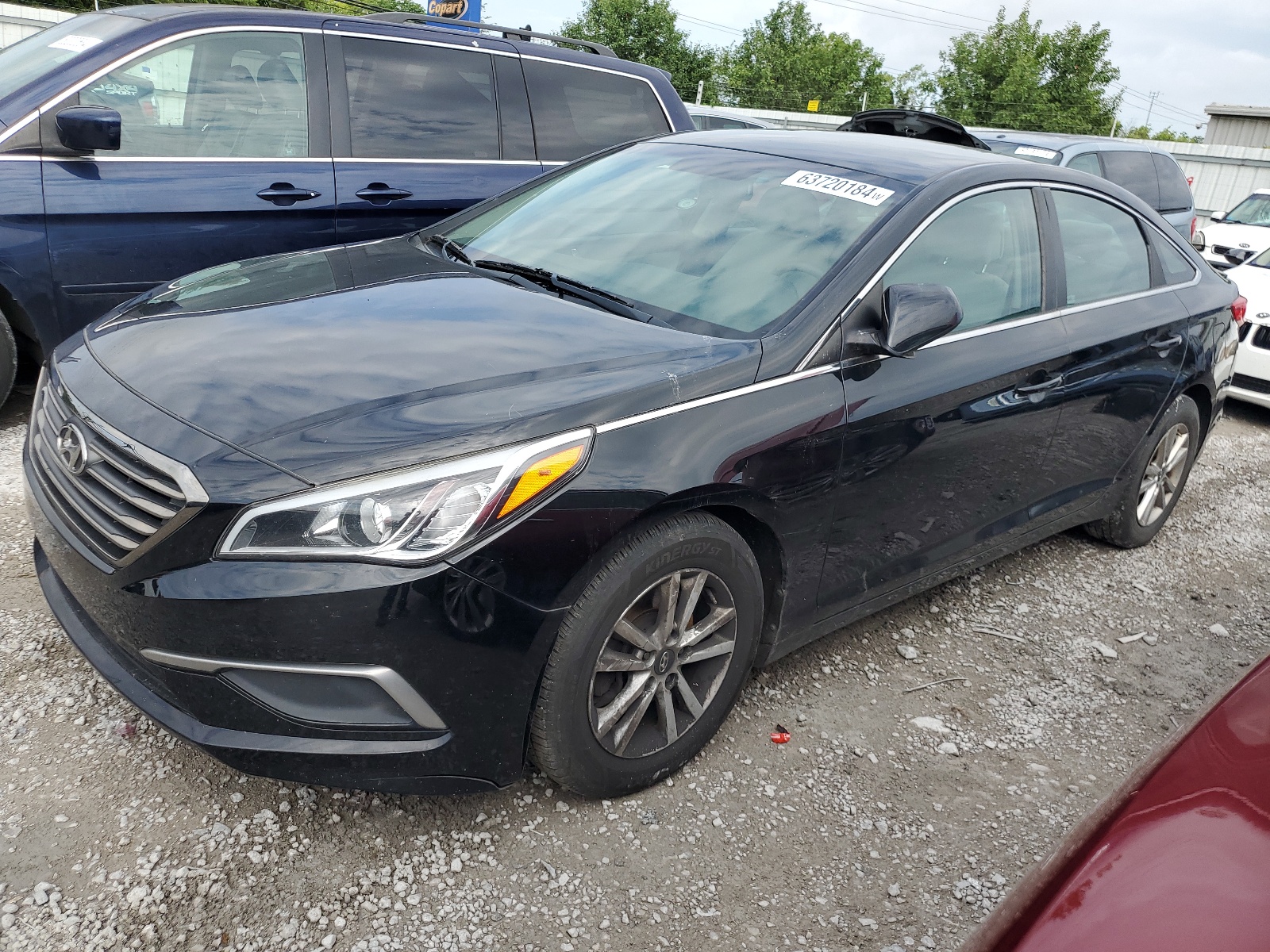 2017 Hyundai Sonata Se vin: 5NPE24AF6HH483308