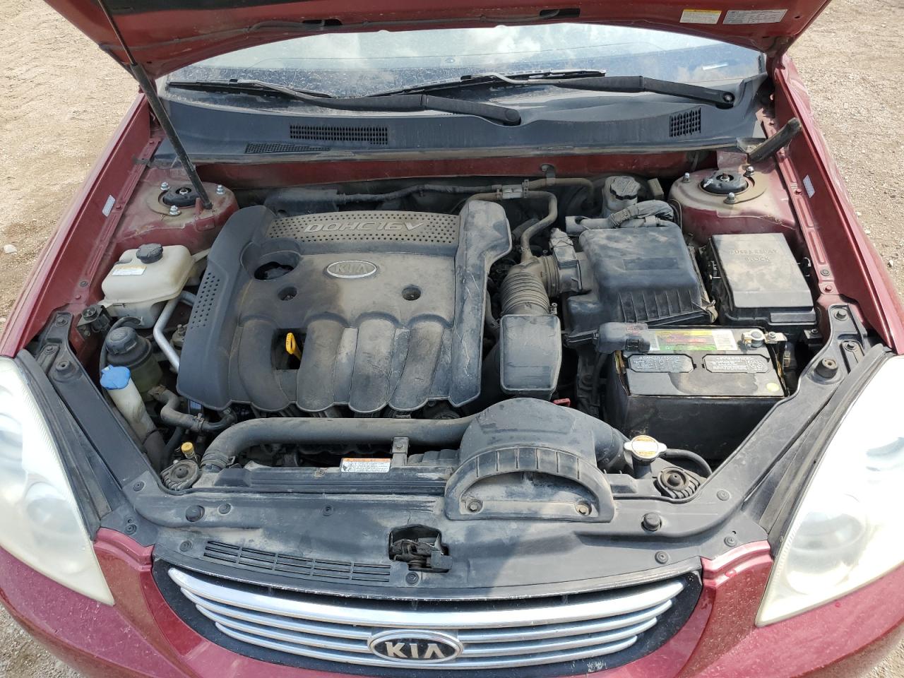 2008 Kia Optima Lx VIN: KNAGE123185177441 Lot: 62694904