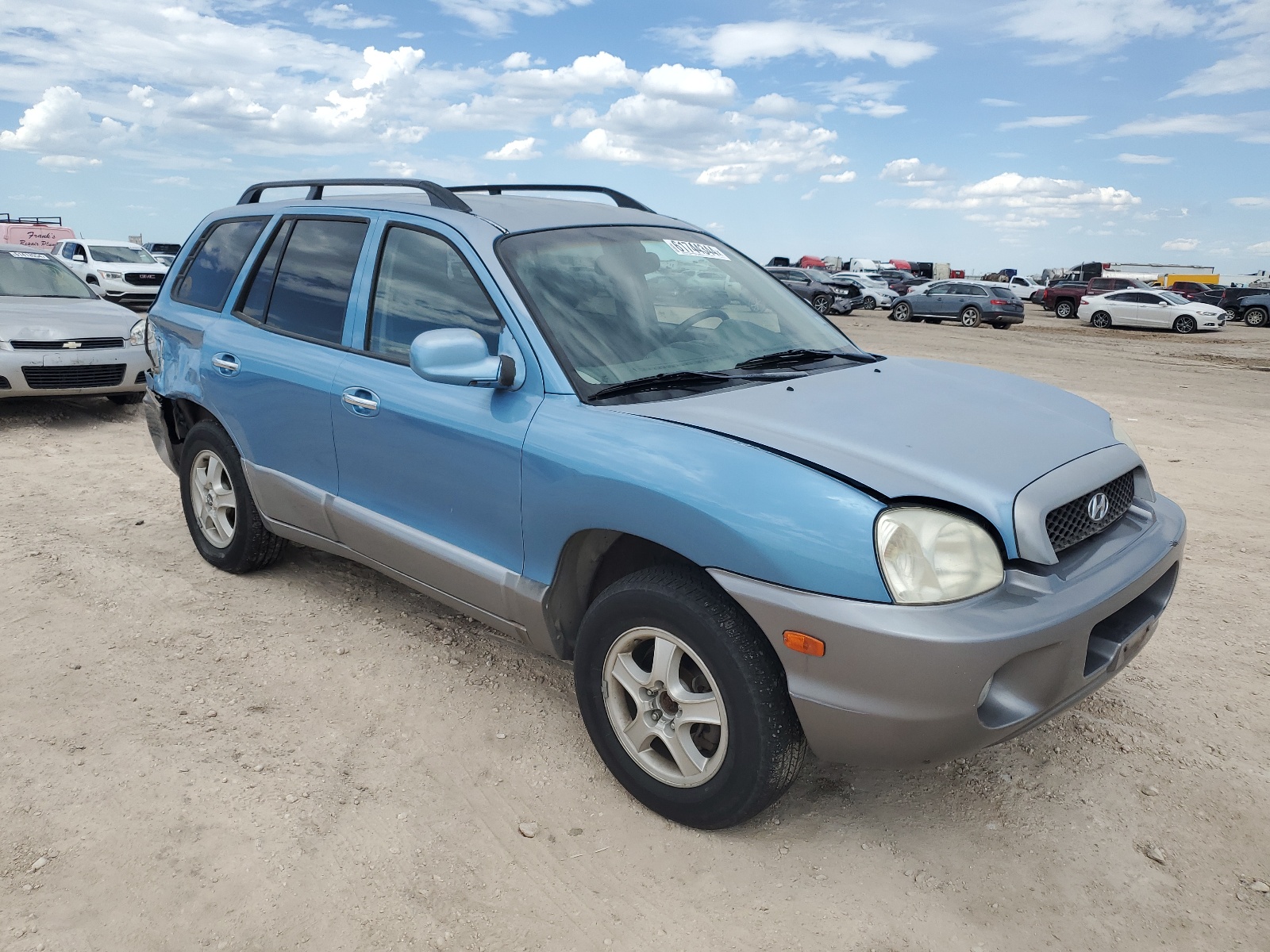 KM8SC13E83U522459 2003 Hyundai Santa Fe Gls