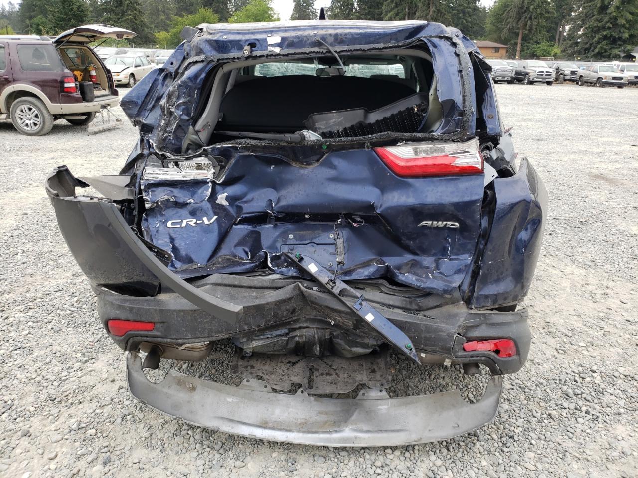 2018 Honda Cr-V Ex VIN: 2HKRW2H55JH691659 Lot: 62774444