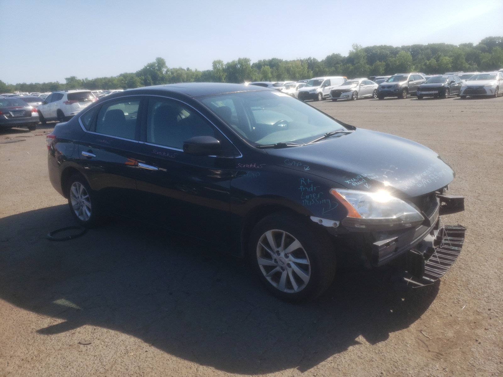 2015 Nissan Sentra S vin: 3N1AB7AP6FY332092