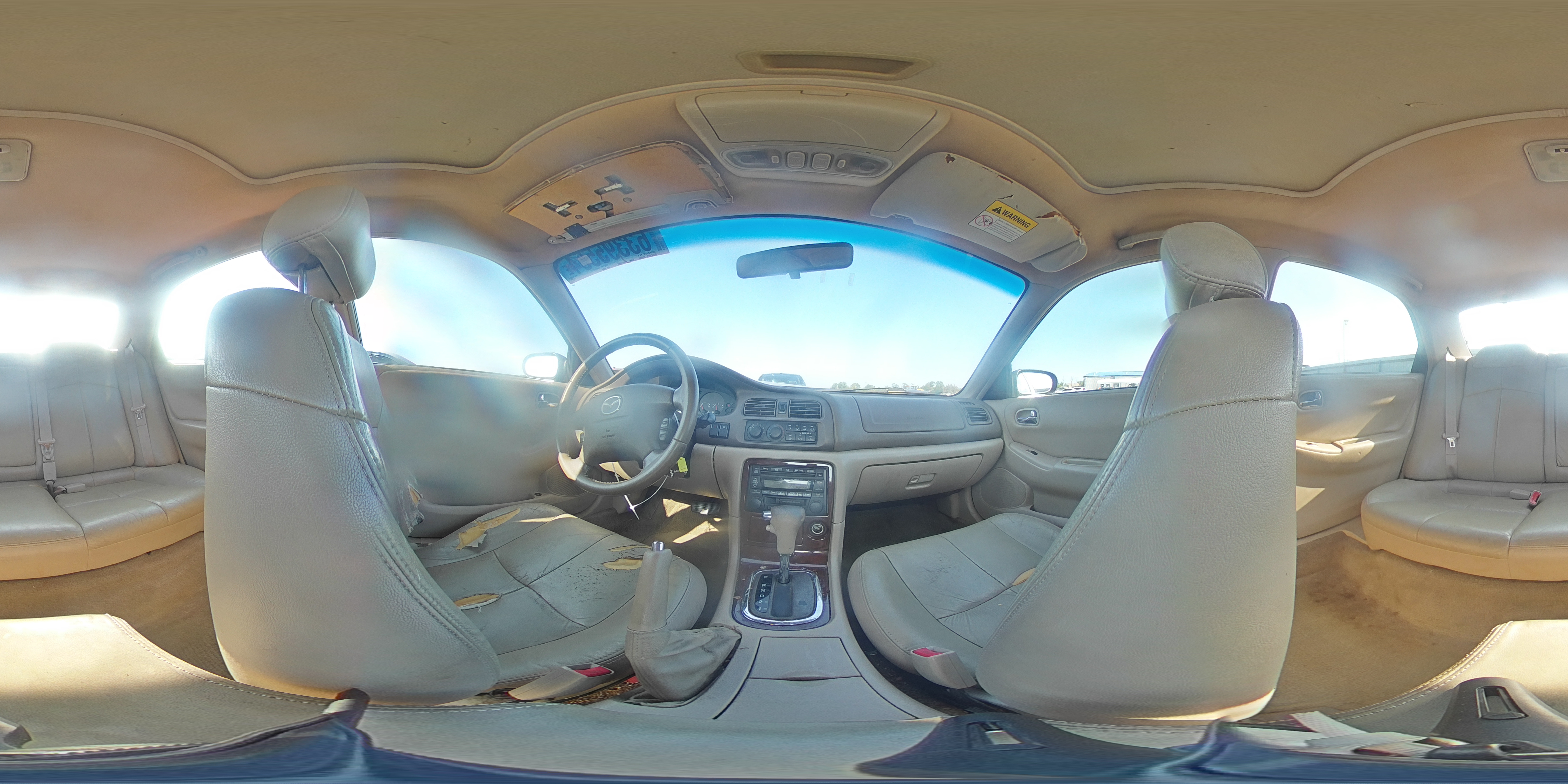 2002 Mazda 626 Es VIN: 1YVGF22D725263644 Lot: 63395554