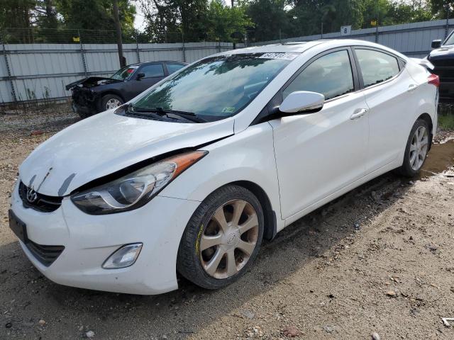  HYUNDAI ELANTRA 2013 Білий