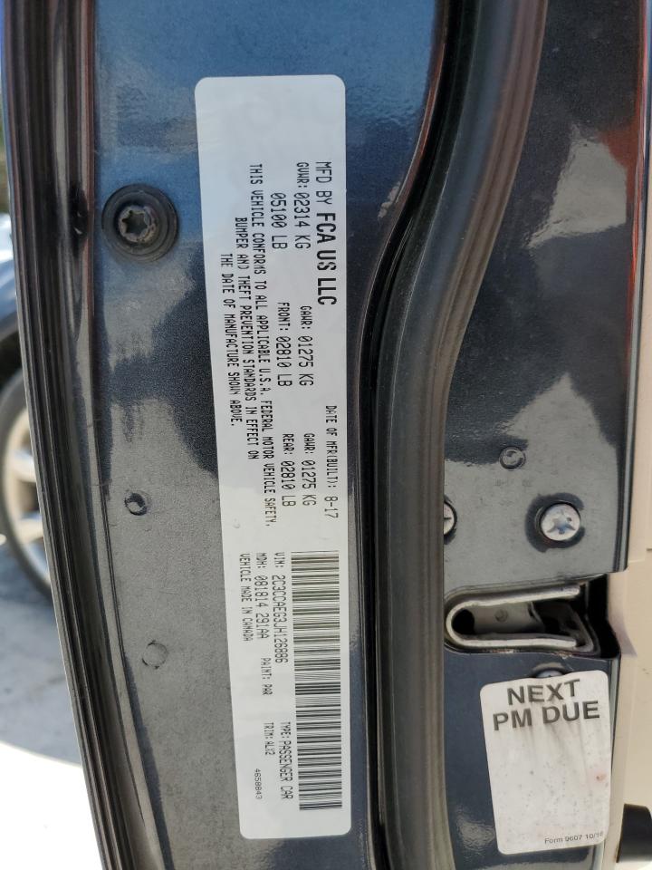 2018 Chrysler 300 Limited VIN: 2C3CCAEG3JH126886 Lot: 65114114