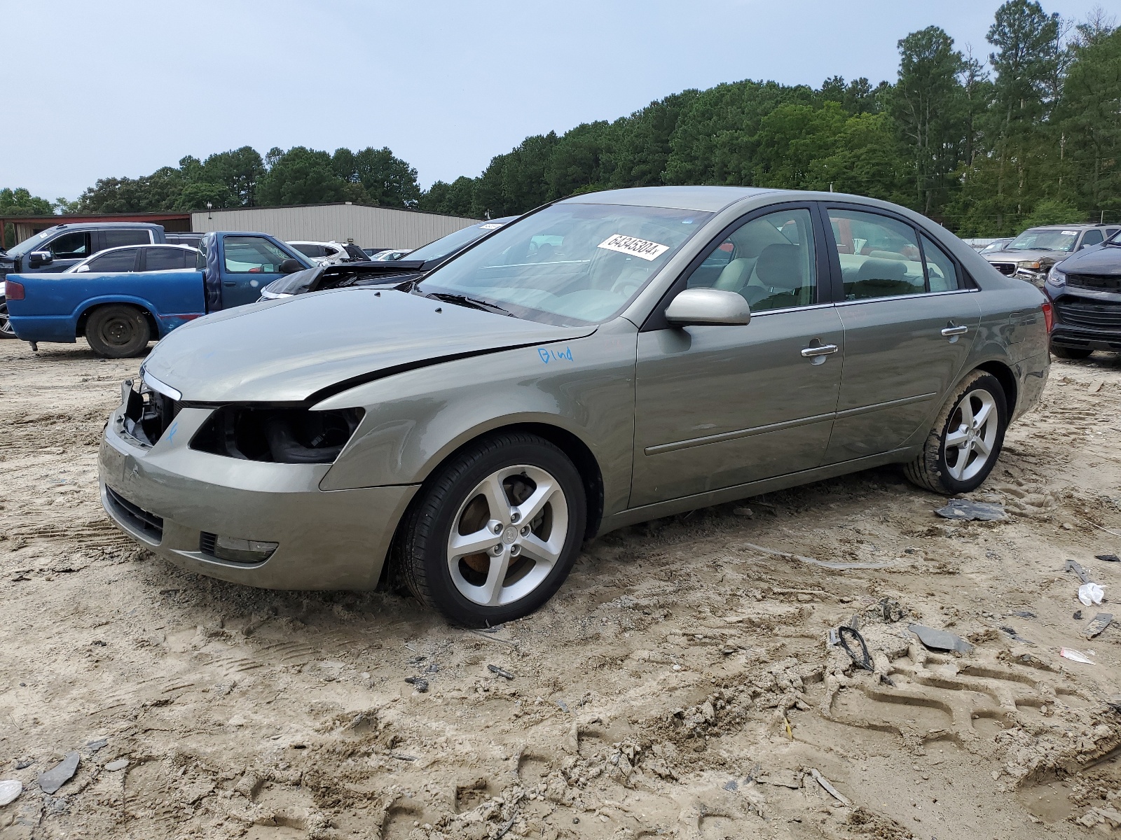 5NPEU46FX7H200295 2007 Hyundai Sonata Se