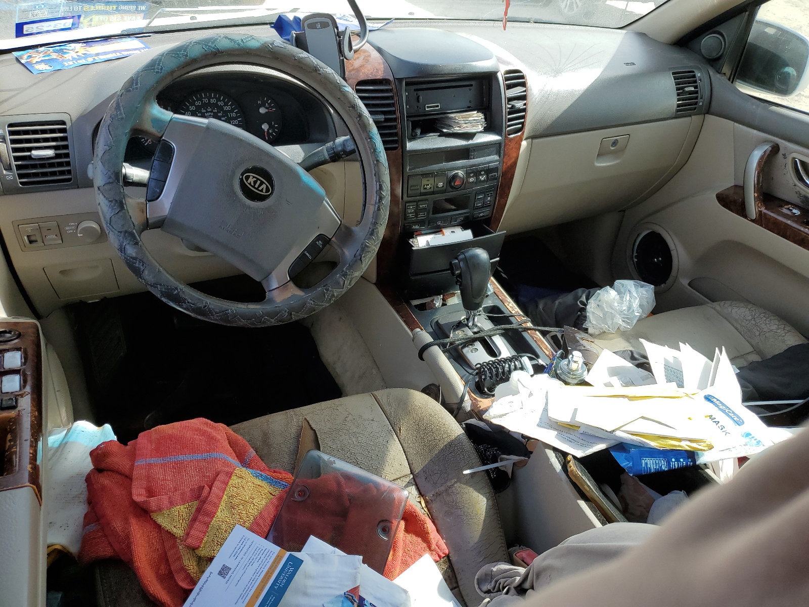 KNDJD733X45183875 2004 Kia Sorento Ex