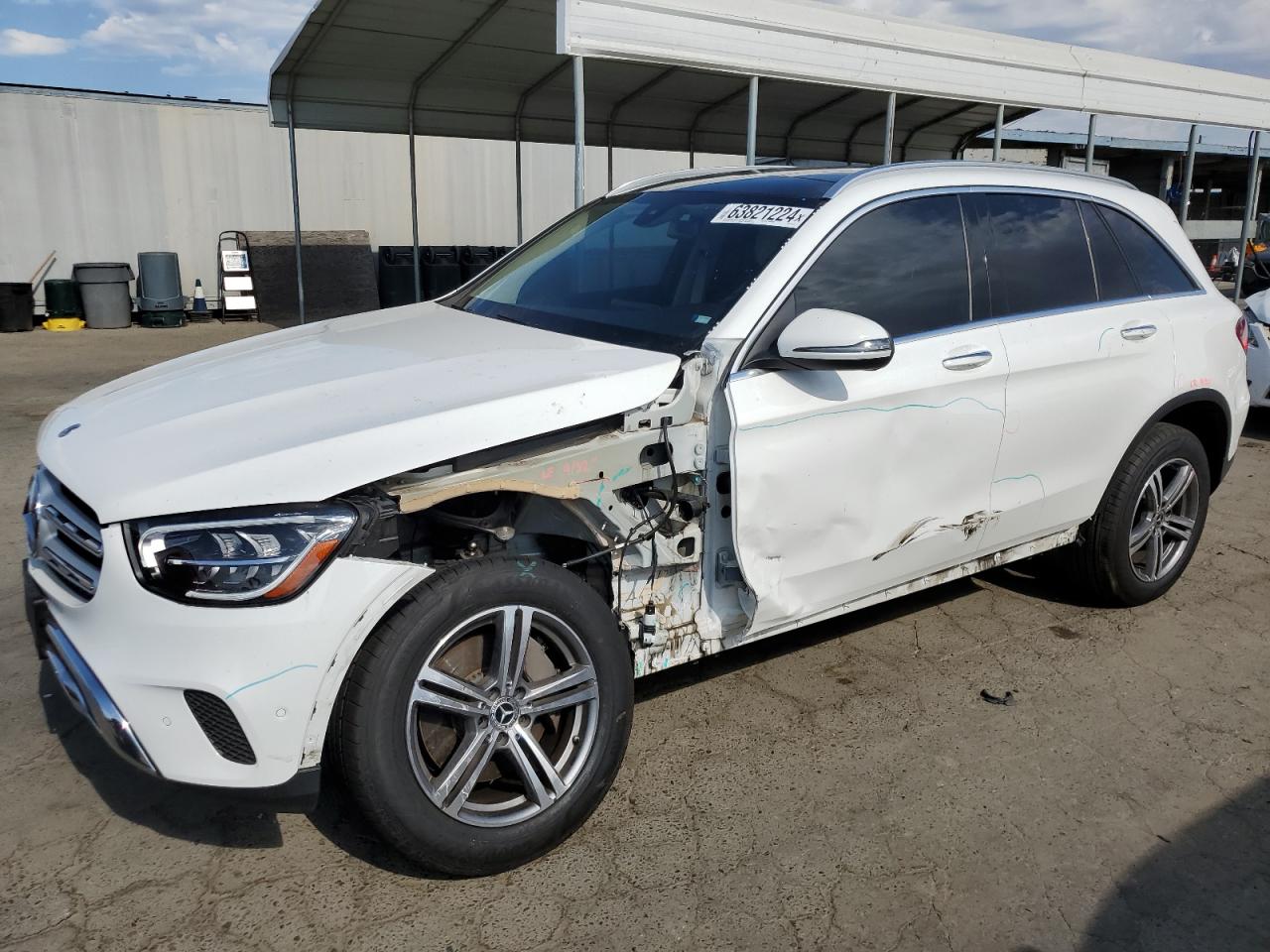 2021 Mercedes-Benz Glc 300 VIN: W1N0G8DBXMV317114 Lot: 63821224