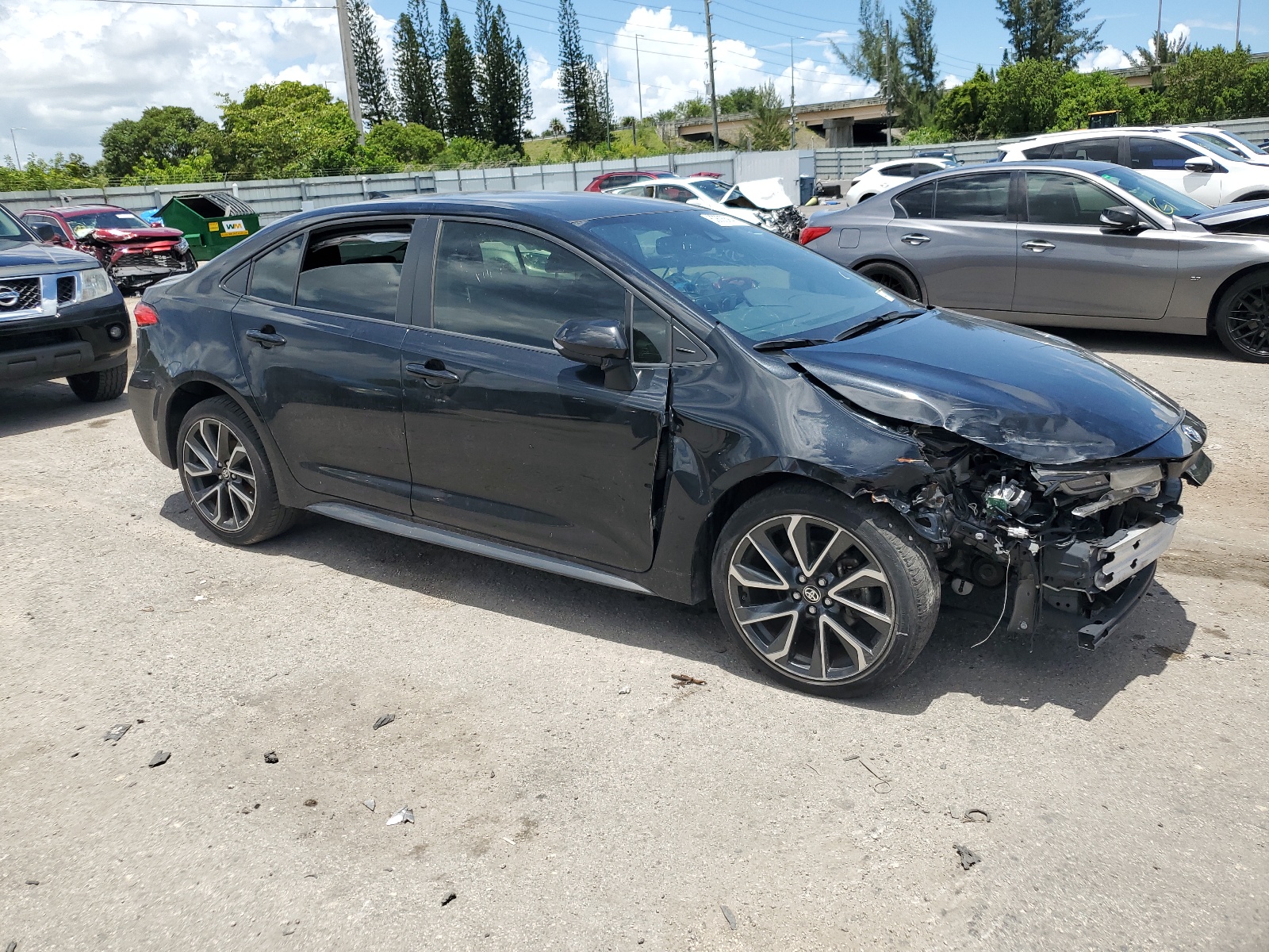 2020 Toyota Corolla Se vin: JTDS4RCE5LJ042865