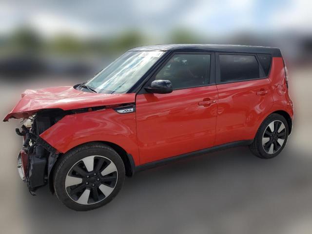  KIA SOUL 2016 Красный