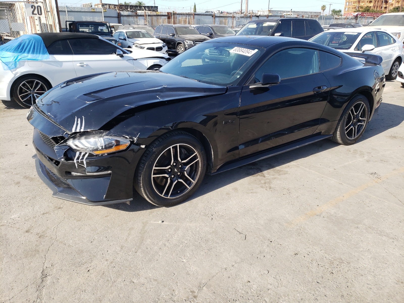 2020 Ford Mustang Gt vin: 1FA6P8CF1L5185922