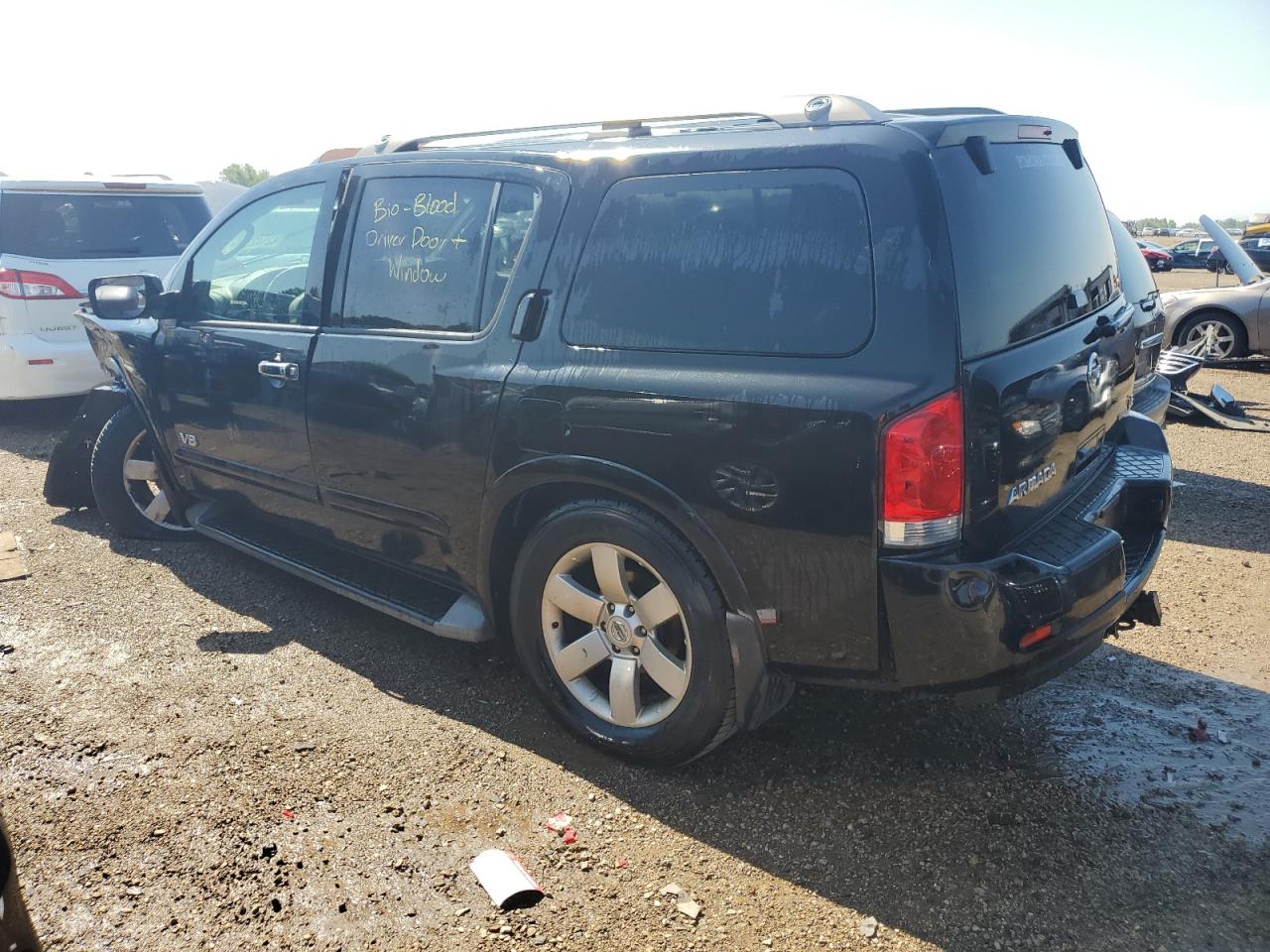 2008 Nissan Armada Se VIN: 5N1BA08C18N632083 Lot: 63142364