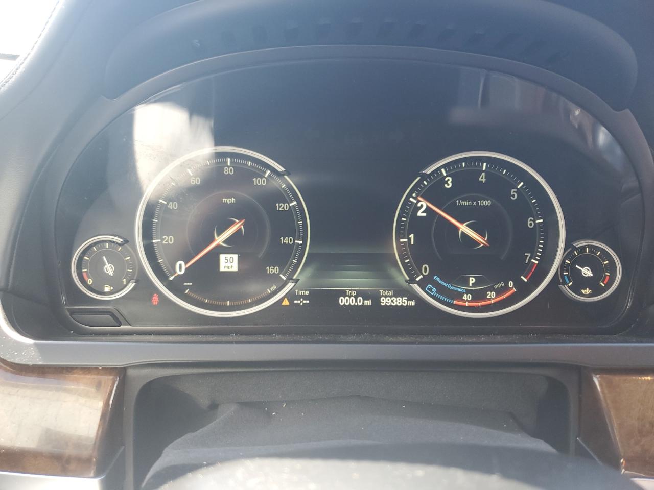 2015 BMW 750 I VIN: WBAYA8C54FD825415 Lot: 61512734