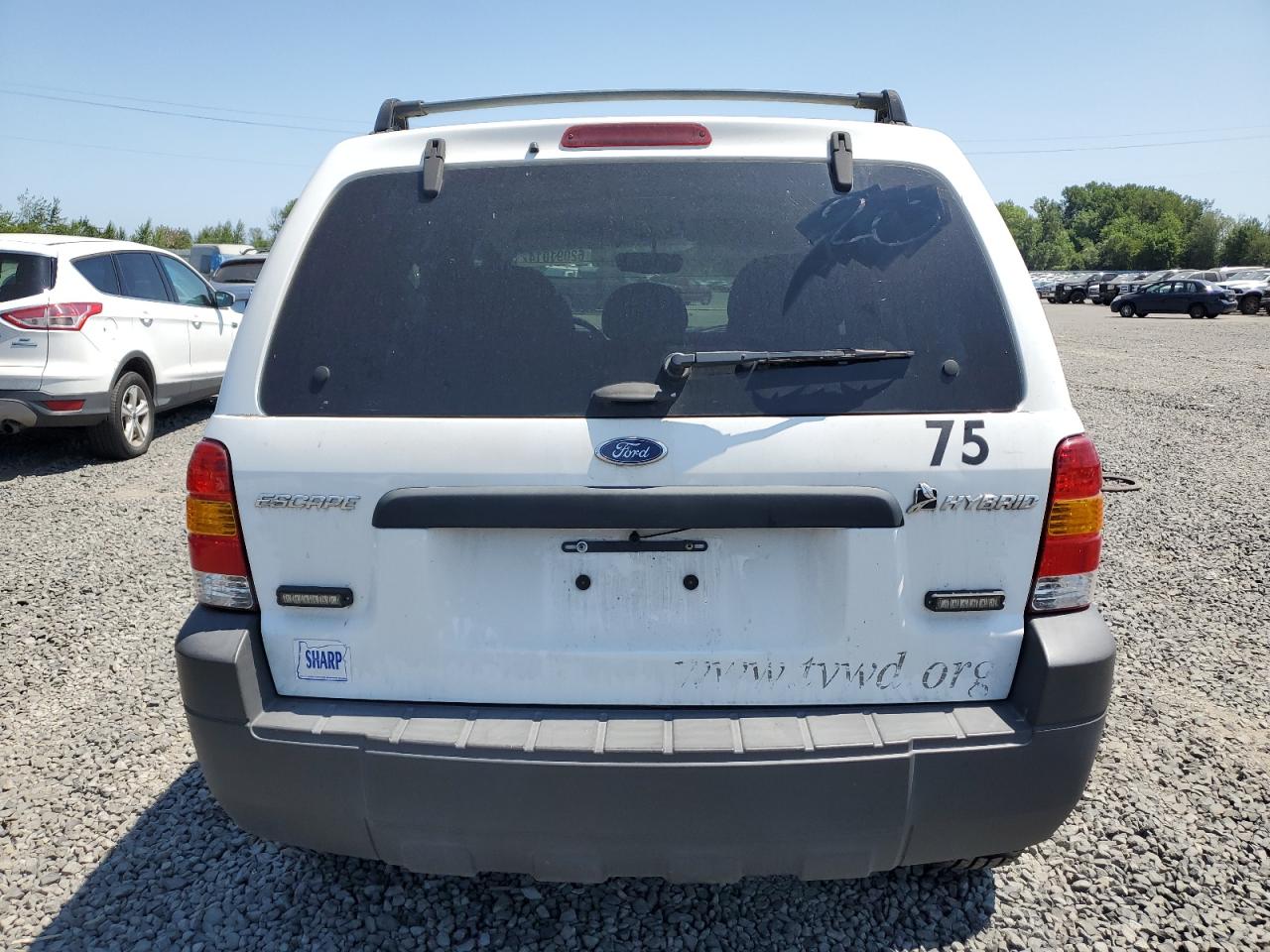 2006 Ford Escape Hev VIN: 1FMYU95H86KC95920 Lot: 62091014