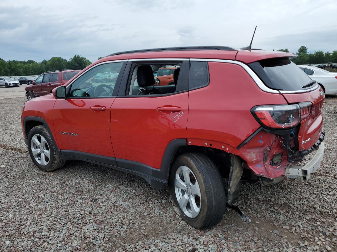 2021 Jeep Compass Latitude VIN: 3C4NJDBBXMT524788 Lot: 62886044