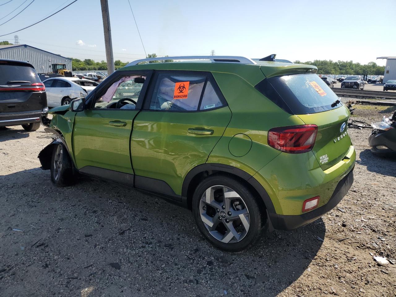 2022 Hyundai Venue Sel VIN: KMHRC8A32NU178106 Lot: 62028504