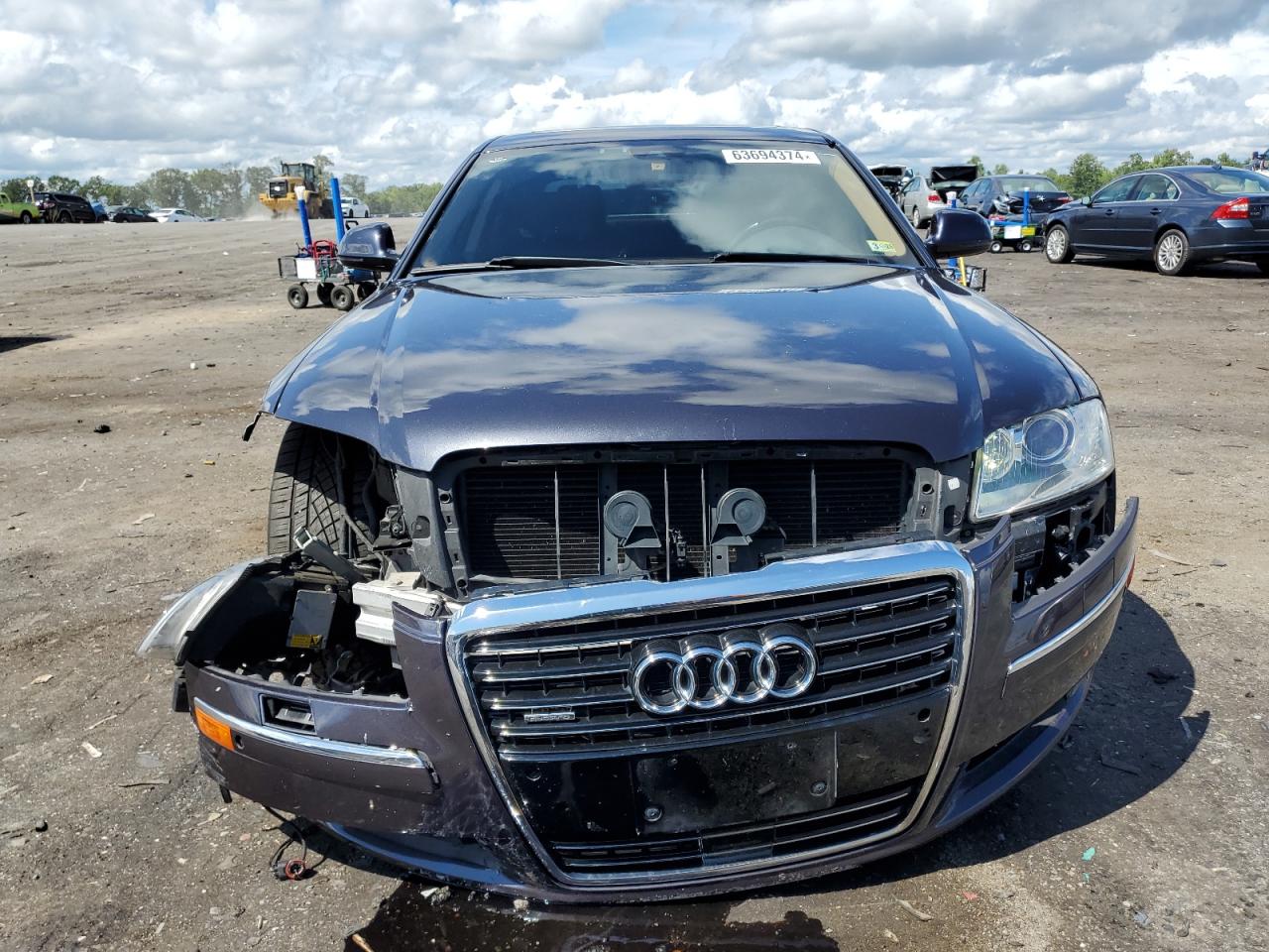 2010 Audi A8 Quattro VIN: WAURVAFAXAN009675 Lot: 63694374