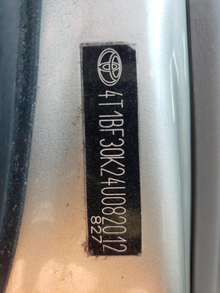 2004 Toyota Camry Le VIN: 4T1BF30K24U082012 Lot: 60875764