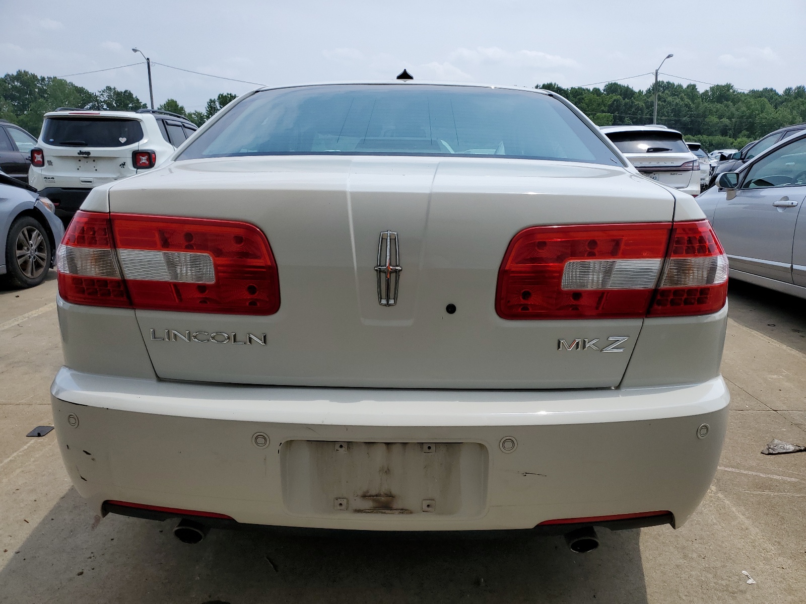 3LNHM26T98R667855 2008 Lincoln Mkz