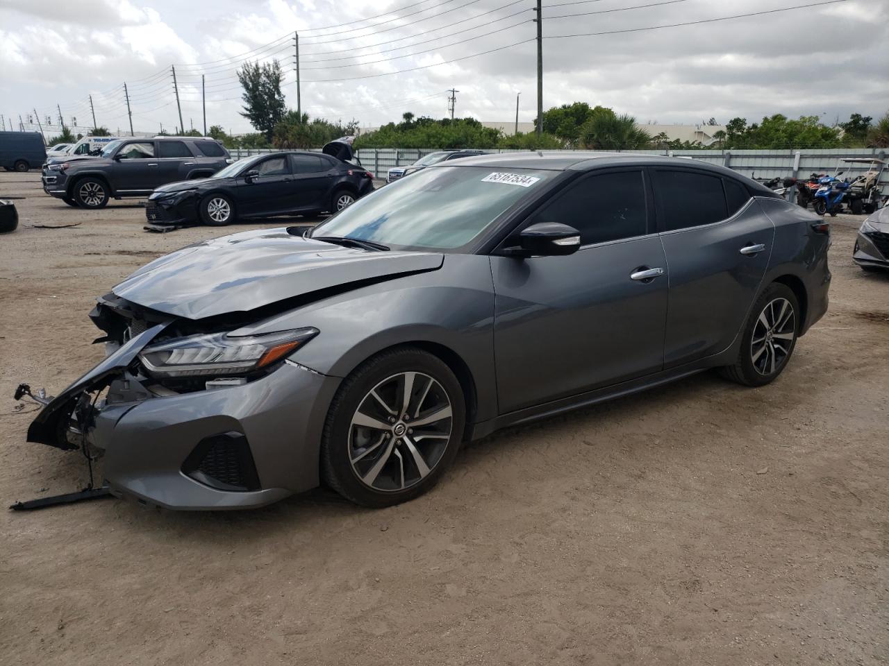 2022 Nissan Maxima Sv VIN: 1N4AA6CV3NC502136 Lot: 65167534