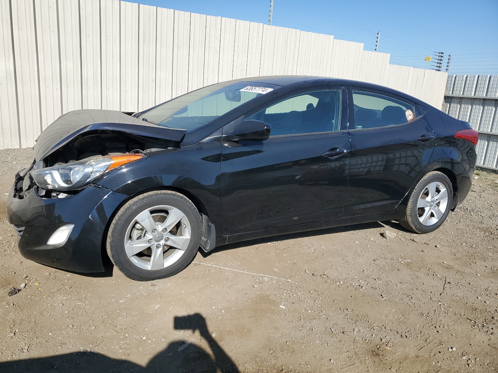 2013 Hyundai Elantra Gls vin: 5NPDH4AE5DH322301