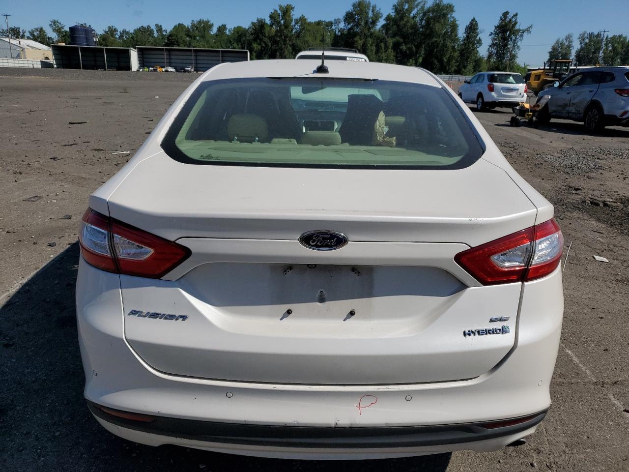 2016 Ford Fusion Se Hybrid VIN: 3FA6P0LUXGR157815 Lot: 63677374