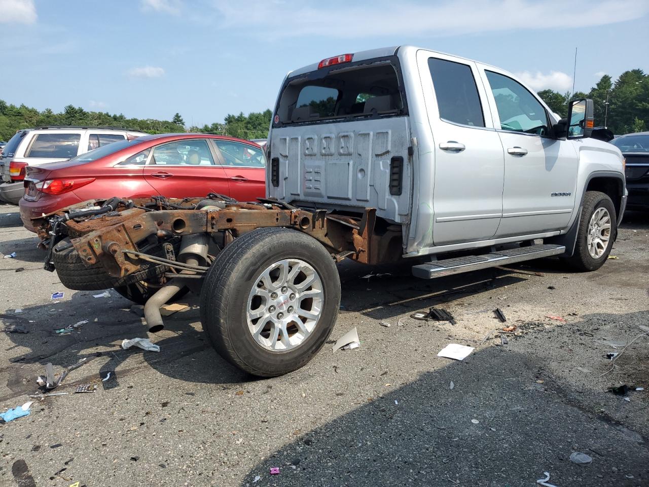 2015 GMC Sierra K1500 Sle VIN: 1GTV2UEC0FZ205459 Lot: 63896174