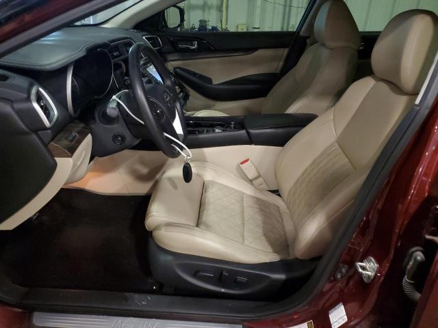  NISSAN MAXIMA 2016 Maroon