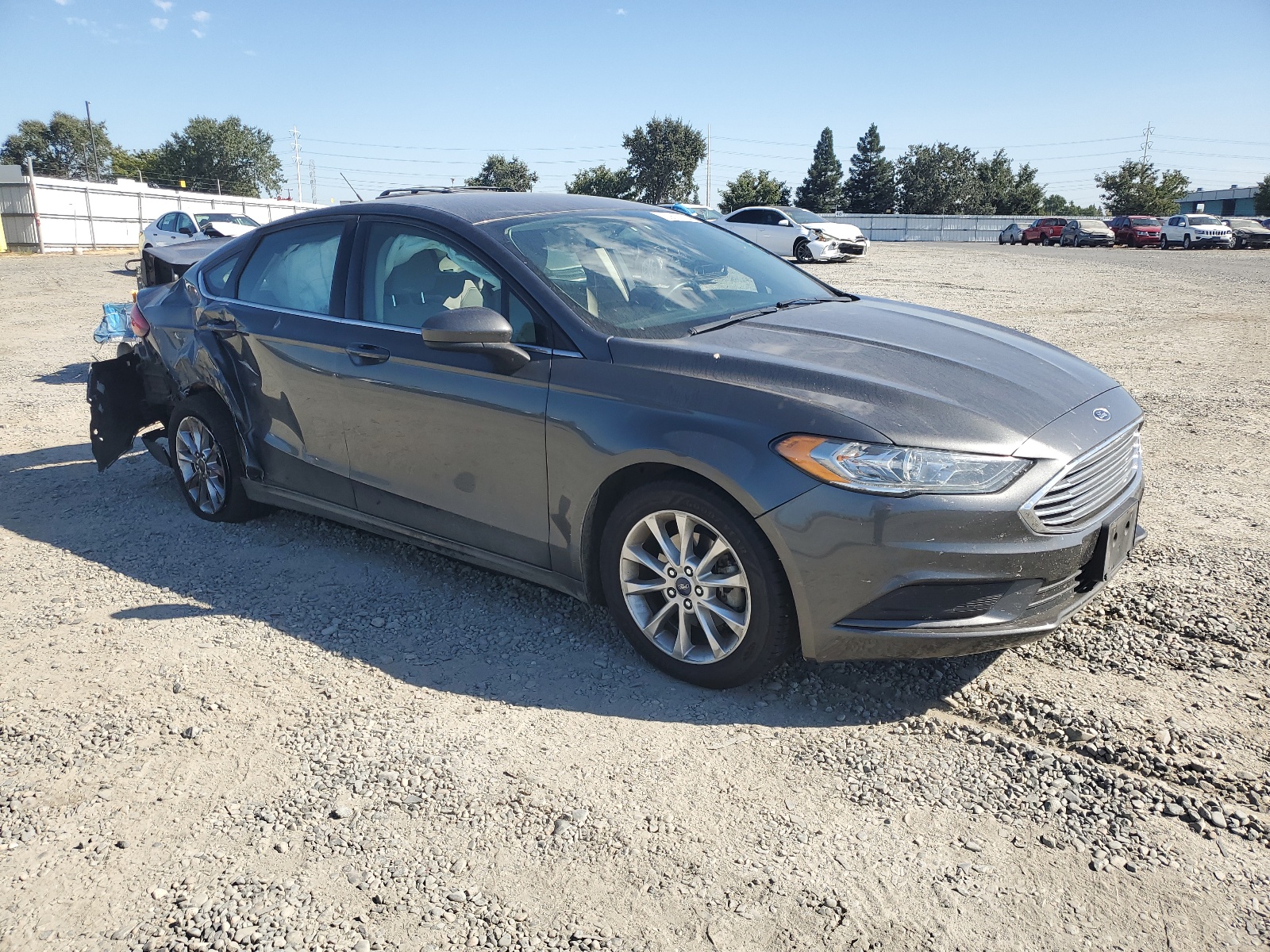 2017 Ford Fusion Se vin: 3FA6P0H7XHR259331