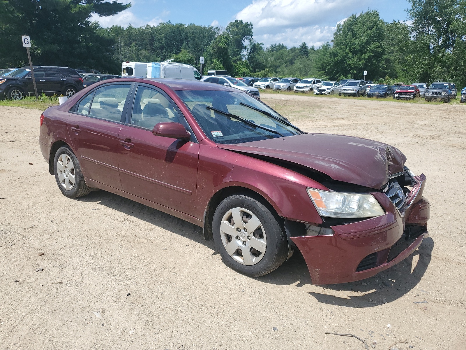 5NPET46C29H559622 2009 Hyundai Sonata Gls