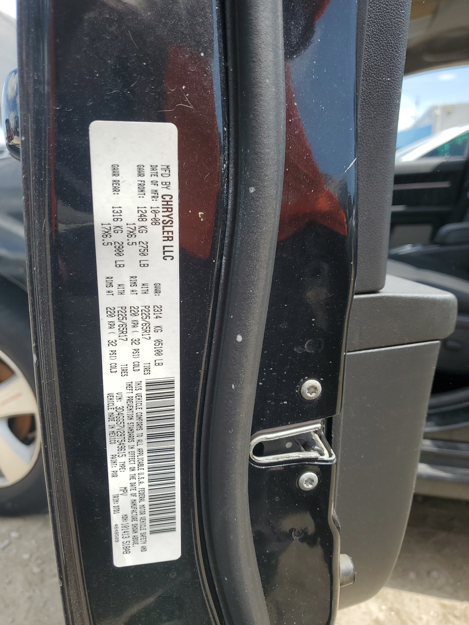 3D4GG57V29T549615 2009 Dodge Journey Sxt