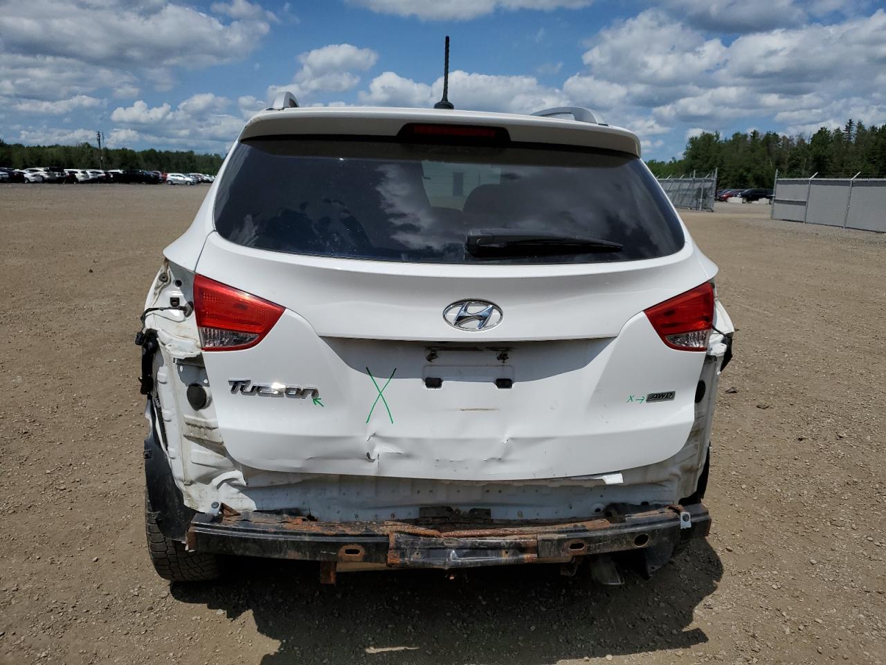 2014 Hyundai Tucson Gls VIN: KM8JUCAGXEU945992 Lot: 63608304
